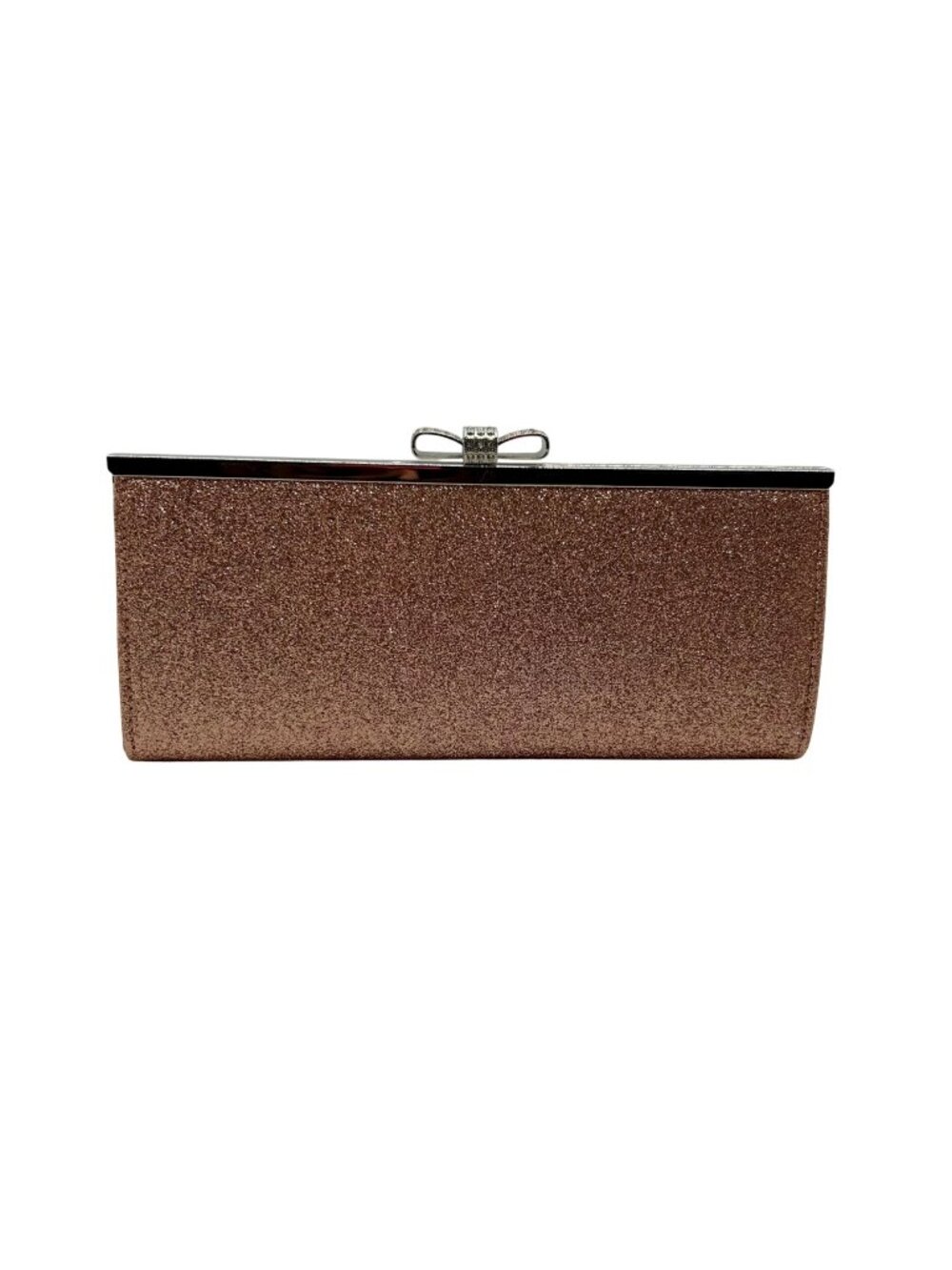 I.N.C. International Concepts Rose Gold Fabric Evening Clutch